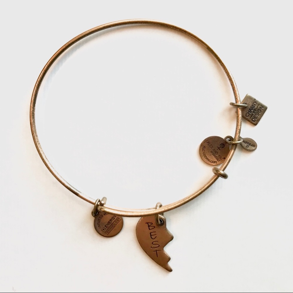 Alex and Ani “Best” Friends Charm Bracelet
